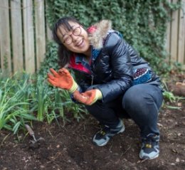 Community gardening during Green Week